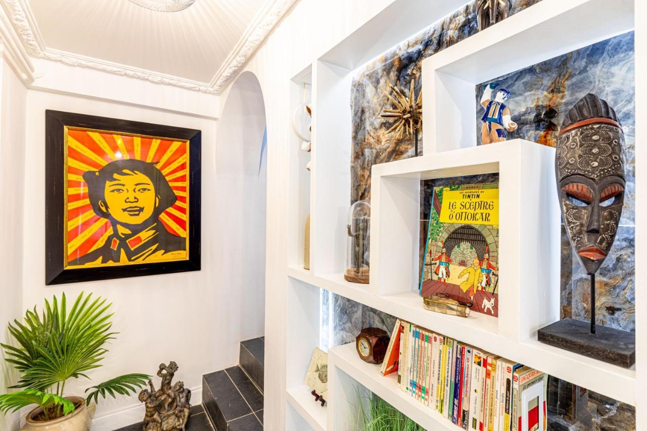 Modern Apartement Grand Paris, Tv Salon, Sharing Garden, Villa Des Ammonites Meudon Bagian luar foto